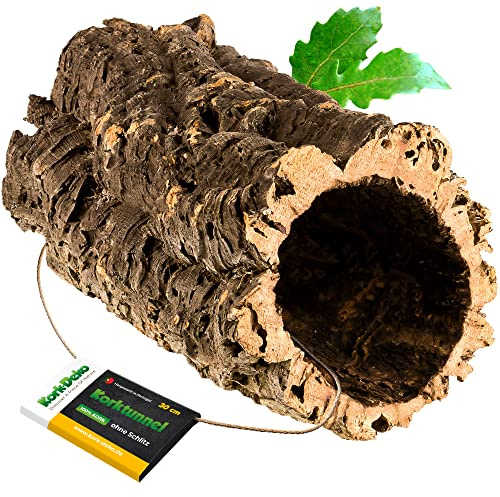 Kork-Deko Corteccia di Sughero: Tubi Sughero, 30 cm, Altezza Interna 11-14 cm Circa