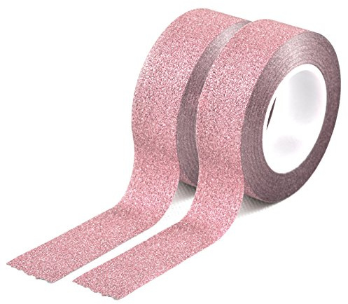 Youzings Set med 5 cm röd, färg Washi maskeringstejp Washi tejp, tejp, varumärke Youzings