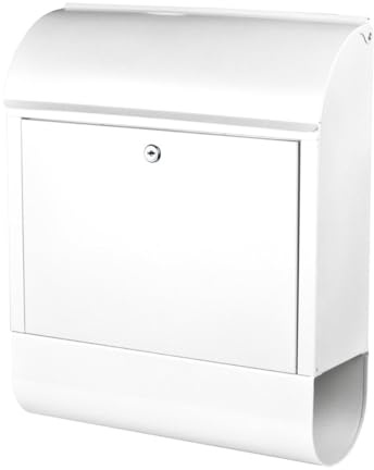 Burg-Wächter Briefkasten Scandic H.460mm B.380mm T.125mm weiß STA DIN C4
