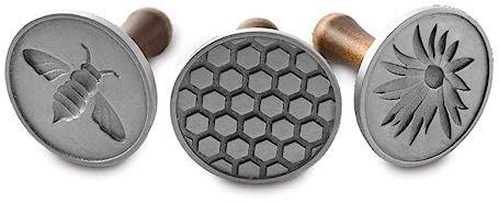 'Nordic Ware Cookie – timbro con manico in legno Api per sommerliche Back idee