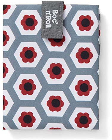 Roll'eat ®- Boc'n'Roll Tiles |Wiederverwendbarer und Ökologischer Sandwichhalter ohne BPA, Born