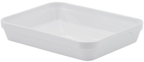 REVOL 5726 - Pirofila da Forno, Rettangolare, in Ceramica, 40 x 29,5 x 6,5 cm, Colore: Bianco