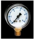 Thermador MR04 Manomètre 0 à 4 bars Radial 1/4 Ø 50