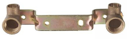 Cornat Löt-Montage-Einheit, 2 Innengewinde, 2 Muffen, A 15 mm, B 1/2Zoll IG, C 150 mm, 1 Stück, rotguss, T54761512