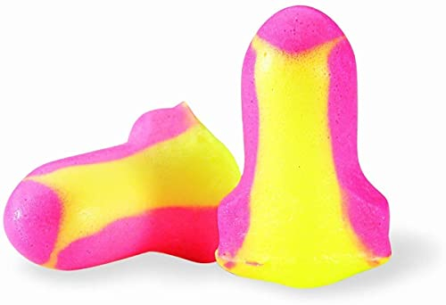 100 Pairs of Howard Leight Laser Lite Individually Wrapped Ear Plugs, Polyurethane