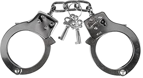 Viper TACTICAL - Standard-Handschellen für Sicherheitspersonal - robust - poliert - mit 2 Schlüsseln