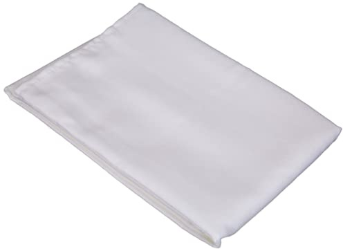 Douceur d'Intérieur - 1720194, Tischdecke Rechteckige, 140 X 200 cm, Essentiel, Polyester Unifarben, Weiss, Weiß