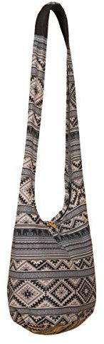 PANASIAM Shoulderbag elephant - grey tones - L