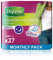 Depend - Braguitas de incontinencia para mujer, súper absorbentes