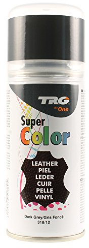 TRG the One Super Color, Sprühfarbe für Lederschuhe, Grau (318 Dark Grey), 150 ml