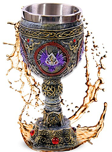 mtb more energy Cáliz Head of The Gothic Dragon - Gárgolas y Ornamentos - Décoration gótico fantasía fantástico