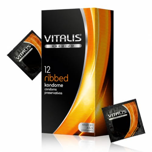 Vitalis ribbed, 12er Pack Kondome, 12 Stück
