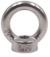 5 Stück Ringmutter DIN582 V2A Edelstahl M6