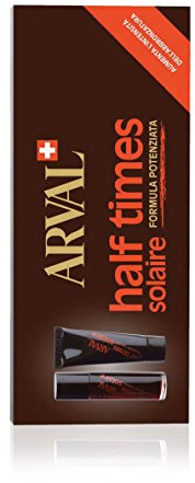 ARVAL Solaire Half Times Abbronzante rapido 5 x 10 ml + Fissante rapido 5x10 ml, Tutte le tonalità di pelle