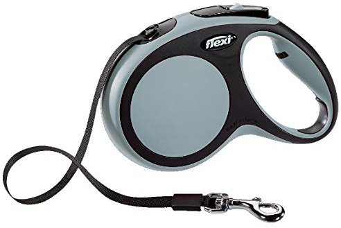 flexi New Comfort M Gurt 5 m grau für Hunde bis 25 kg