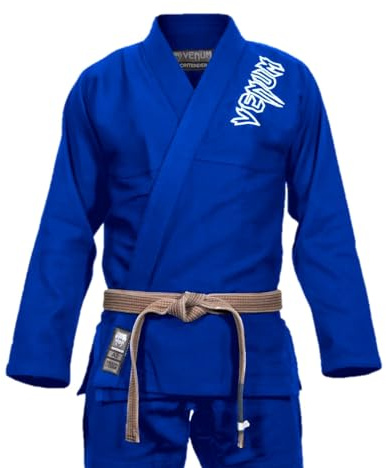 Venum herr Contender 2.0 brasiliansk Jiu Jitsu Gi kostym, blå, A1