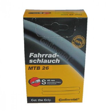 Continental Conti Fahrradschlauch SV Ventil 26 MTB,42 mm,47/62-559
