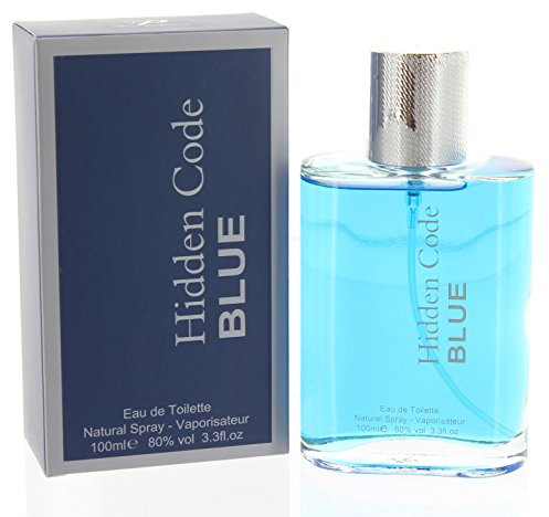 HiddenCode Blue Mens Fragrance Eau De Toilette Spray New Pour Homme 100ml