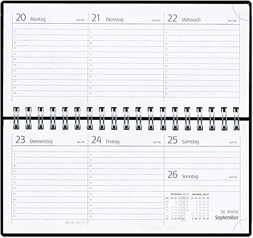 GÜSS Tisch- und Taschenkalender, 1 Woche = 2 Seiten