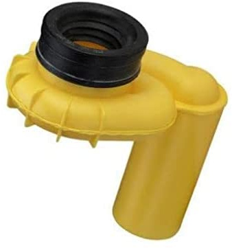 Ideal Standard K822367 Absaugeformstück mit Ablauf waagerecht, Urinal-Siphon