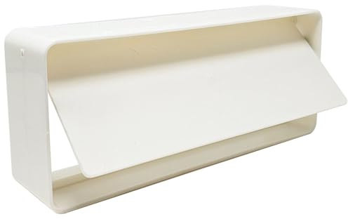DOMUS Megaduct 220 Flat Channel Connector with Damper | For Megaduct 220 flat channel systems, Joins compatible rectangular ducting, Built-in damper