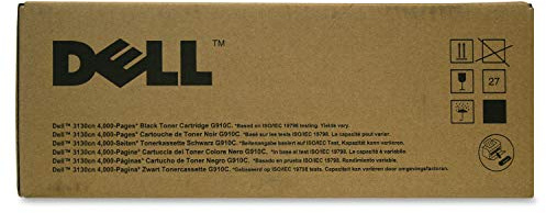Dell Tonerkassette mit Standard-Kapazität 4.000 Seiten für Dell 3130cn Farb-Laserdrucker Schwarz