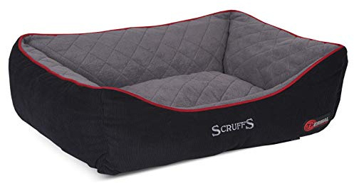 Scruffs 677243 Hunde Thermal Box Bett, M, schwarz