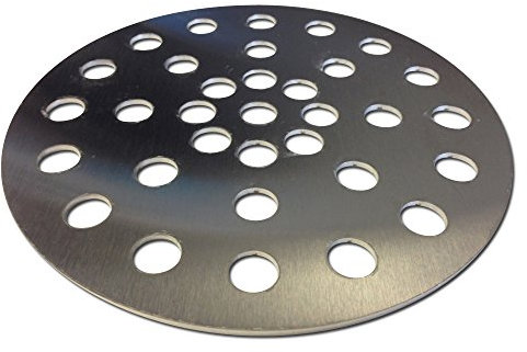 Island Outdoor, LLC Stainless Fire Grate for Med. Big Green Egg Firebox Medium Charcoal Replacement.