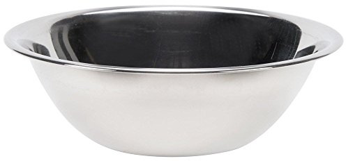 Vollrath 47938 8-Quart Economy Mixing Bowl, Stainless Steel, Silver
