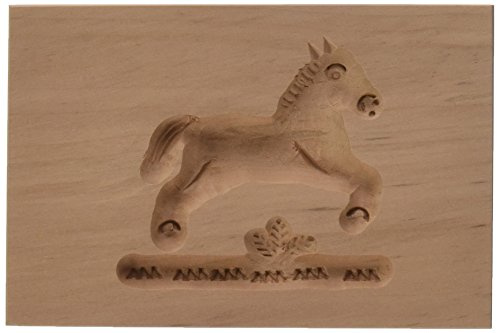 Städter 841253 Springerles- Model Backform, Holz, braun, 8 x 5,5 x 3 cm,