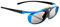Gafas-3D Hi-Shock Blue Heaven DLP Link 3D compatibles con proyectores DLP 3D de Acer, BenQ, Viewsonic, Optoma, LG 96-200 Hz, 32 g, Recargables por USB