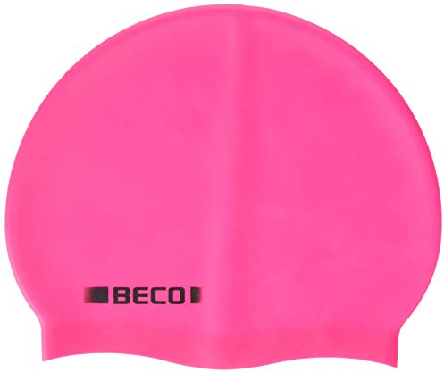 BECO Beermann GmbH & Co. KG Kinder Silikonhaube Kappe, pink, One Size