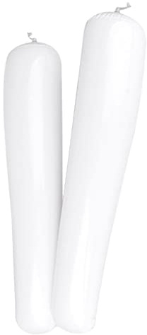 Footful - Relleno hinchable como soporte para botas, 1 par, ideal para botas altas, 50 cm, blanco