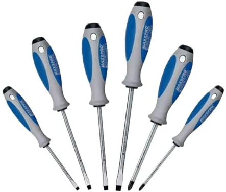 Witte 653864 6 Piece Maxxpro Slotted and Phillips Screwdriver Set by WITTE