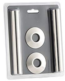 Arroll radiator Pipe covers & Collars Brushed Nickel 300 x 18mm 300BRN
