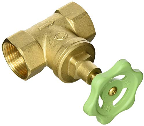 Cornat Durchgangsventil Geradsitz, Messing, ohne Entleerung, beidseitiges Innengewinde, A 1Zoll, 1 Stück, T571323