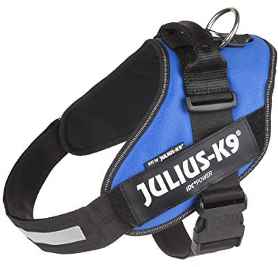 Julius K9 16IDC-B-2 IDC-Powergeschirr mit Logofeld, Gr. 2, blau