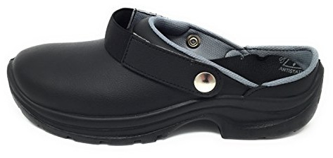 Vidar Berufsclog 0703 schwarz Küche Gastro Labor Krankenhaus rutschhemmend Arbeitsschuhe (42)
