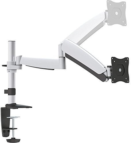 InLine 23159A Support de Bureau avec élévateur, Mobile, pour écrans jusqu'à 68 cm (27), Max. 9 kg