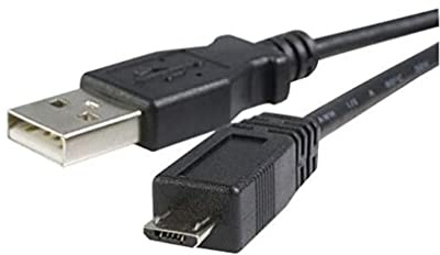 StarTech 3m USB-A to Micro-B Cable - USB 2.0 - Black (UUSBHAUB3M) | Male to Male, Up to 480Mbps, Aluminium-mylar foil with braided shielding, Durable PVC