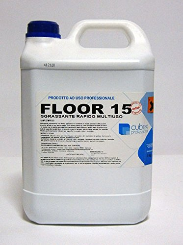 Limpiador Desengrasante Detergente antical y abrillantado Floor 15 5 kg