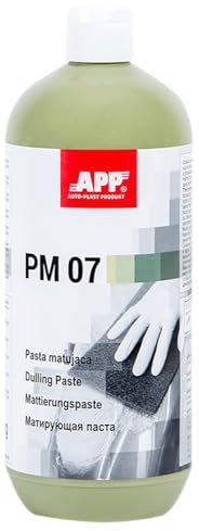 APP PM 07 Pasta mateante y desengrasante | Limpieza y preparación de superficies de carrocería | Ideal para montajes, zonas difíciles y trabajos de reparación SMART | Acabado mate uniforme