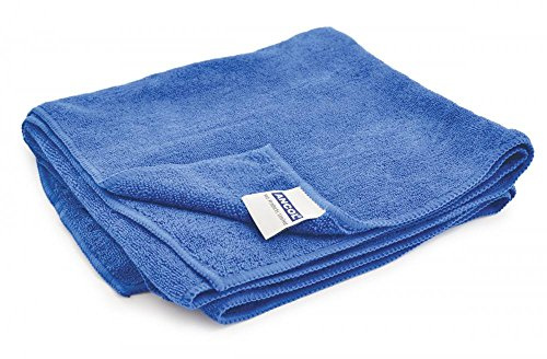 Ancol Micro Fibre Dog Puppy Towel Blue - High Absorbency Pet Grooming Towel for Bathing and Drying - Machine Washable Compact - 100 x 50 cm