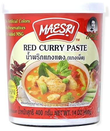 Maesri Thai Red Curry Paste