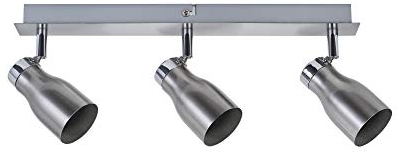 Paulmann 66688 Spots Meli, max. 3x10W, GU10, Nickel satiné, 230V, Métal