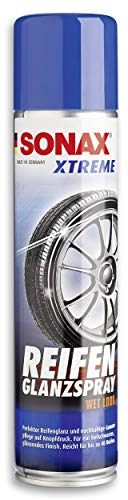 SONAX XTREME ReifenGlanzSpray Wet Look (400 ml) für langanhaltenden satten Tiefenglanz und gleichzeitiger Pflege | Art-Nr. 02353000