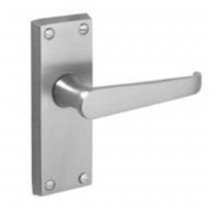 Golden Grace Victorian Lever Latch Door Handle Brushed Satin Chrome