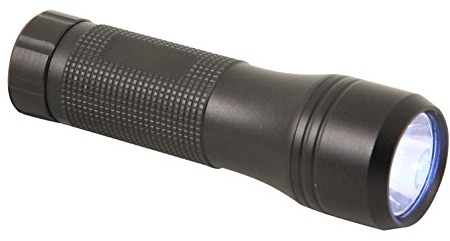 Velamp D85 Torcia LED 3 W – 120 lumen, corpo leggero in alluminio resistente, funzionamento a batteria (3×AAA), compatta e ideale per campeggio, auto, emergenze