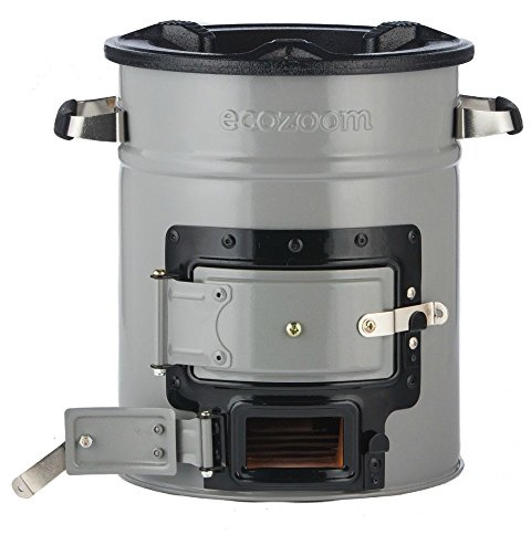 EcoZoom Zoom Versa Rocket Stove - Wood, Biomass, or Charcoal Fuel | High-Efficiency