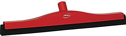 Vikan, Red Squeegee,Fixed Head,Floor,20,PP/RB, 7753